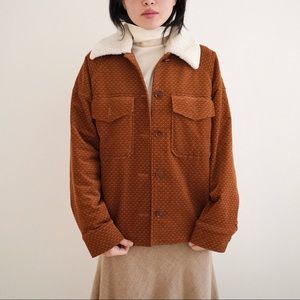 Joie Sherpa Collared Jacket